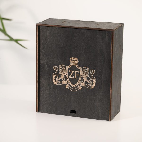 Подарунковий набір з декантером та чарками Bohemia Quadro